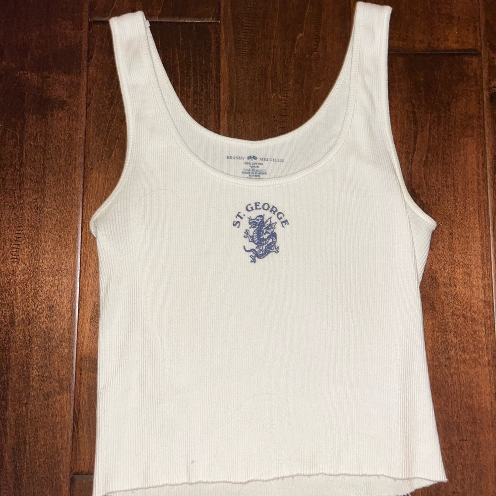 Brandy Melville white tank top
